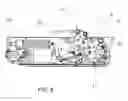 Fig. 09 - Longitudinal lock device for cargo in aircraft, safety trigger for longitudinal lock device