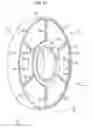 Fig. 11 - Portal chamber for entering or exiting a gravity chamber of a habitation module while the gravity chamber rotates