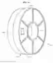 Fig. 13 - Expandable gravity chamber for a habitation module that is housed in an inflatable shell