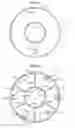 Fig. 11 - Gravity chamber for a habitation module that rotates on support bearings