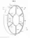 Fig. 03 - Gravity chamber that rotates on support bearings mounted on an inner surface of a hull of a habitation module