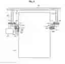 Fig. 06 - Gravity chamber that rotates on support bearings mounted on an inner surface of a hull of a habitation module
