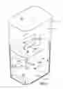 Fig. 03 - Combination trash liner storage and trash receptacle