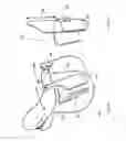Fig. 23 - Horseman-securing device, saddle, and saddle securing device for preventing a horseman from falling off a four-legged animal