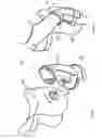 Fig. 28 - Horseman-securing device, saddle, and saddle securing device for preventing a horseman from falling off a four-legged animal