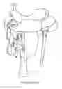 Fig. 02 - Saddle rigging limiting stirrup strap movement, and methods