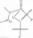 Fig. 34 - Oligonucleotide analogues having modified intersubunit linkages and/or terminal groups
