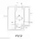 Fig. 03 - Concealed hinge for a turn-tilt window and tilt-turn window and window equipped therewith
