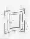 Fig. 01 - Concealed hinge for a turn-tilt window and such a window equipped therewith