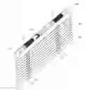 Fig. 01 - Winding mechanism, top rail assembly and window blind