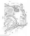 Fig. 08 - Crank chamber internal pressure reduction mechanism for internal combustion engine