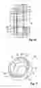 Fig. 09 - Vacuum pump with eccentrically driven vane (eccentric pump design)
