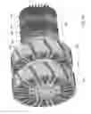 Fig. 16 - Integrated rotor for an electrical machine and compressor