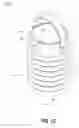 Fig. 13 - Solar powered collapsible light