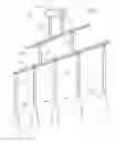 Fig. 02 - Modular lighting system using hangers and power bars