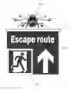 Fig. 01 - Dynamically establishing a temporary safe route via a network of unmanned aerial vehicles