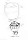 Fig. 28 - Earplug dispenser with asymmetric mixing body