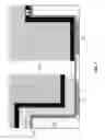 Fig. 08 - Structure and method to suppress work function effect by patterning boundary proximity in replacement metal gate