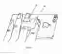 Fig. 08 - Mobile phone / tablet shell with finger grasping ring