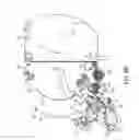 Fig. 14 - Continuous harvester with crop supply chamber