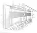 Fig. 01 - Retractable curtain for livestock structures
