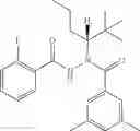 Fig. 45 - Chiral diacylhydrazine ligands for modulating the expression of exogenous genes via an ecdysone receptor complex