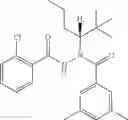Fig. 46 - Chiral diacylhydrazine ligands for modulating the expression of exogenous genes via an ecdysone receptor complex