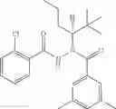 Fig. 77 - Chiral diacylhydrazine ligands for modulating the expression of exogenous genes via an ecdysone receptor complex
