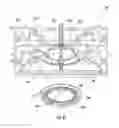 Fig. 07 - Gas burner assembly with a temperature sensor