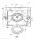 Fig. 08 - Gas burner assembly with a temperature sensor