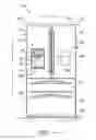 Fig. 02 - Refrigerator appliances with passive storage compartments