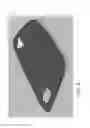 Fig. 06 - Mirror assembly with spring-loaded electrical connectors
