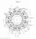 Fig. 02 - Stator and electric motor with cancel coil for reducing unbalanced magnetic flux