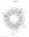 Fig. 08 - Stator and electric motor with cancel coil for reducing unbalanced magnetic flux