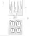 Fig. 06 - WEIGHTED VOLTAGE-CAPACITOR CLUSTERS WITH CLOUD-CHARGING FOR ULTRA-FAST VOLTAGE SCALING WITH NO CHARGE REDISTRIBUTION LOSS