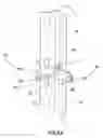 Fig. 07 - Foldable post for shelving apparatus