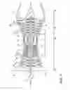 Fig. 02 - Turbine rear frame for a turbine engine