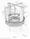 Fig. 02 - Stabilizing a wind turbine assembly