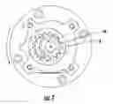 Fig. 08 - Dual integrated pump having a first and second pump portion connected in series and driven by a common shaft