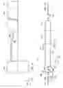 Fig. 09 - Leadframe strip with vertically offset die attach pads between adjacent vertical leadframe columns