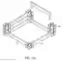 Fig. 13 - Connector Block For Assembling a Garden Bed or a Planter Box