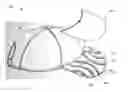 Fig. 01 - Hat ventilated through brim