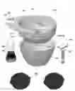 Fig. 01 - MULTI-PURPOSE NESTING WET SHAVING BOWL