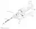 Fig. 01 - Surgical tool with a selectively bendable shaft and cables that selectively bend the shaft and that, when the shaft is bent, are in tension