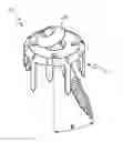 Fig. 01 - ORTHOPEDIC BONE STAPLE WITH POLYAXIAL COMPRESSION CAPABILITY