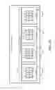 Fig. 41 - Accessory support and coupling systems for an accessory support