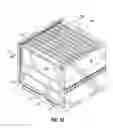 Fig. 19 - Container having generally L-shaped slotted tracks to facilitate movement of dunnage