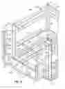 Fig. 30 - Container having generally L-shaped slotted tracks to facilitate movement of dunnage