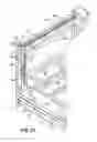 Fig. 32 - Container having generally L-shaped slotted tracks to facilitate movement of dunnage