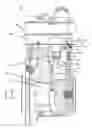 Fig. 01 - Crankcase assembly for a reciprocating machine